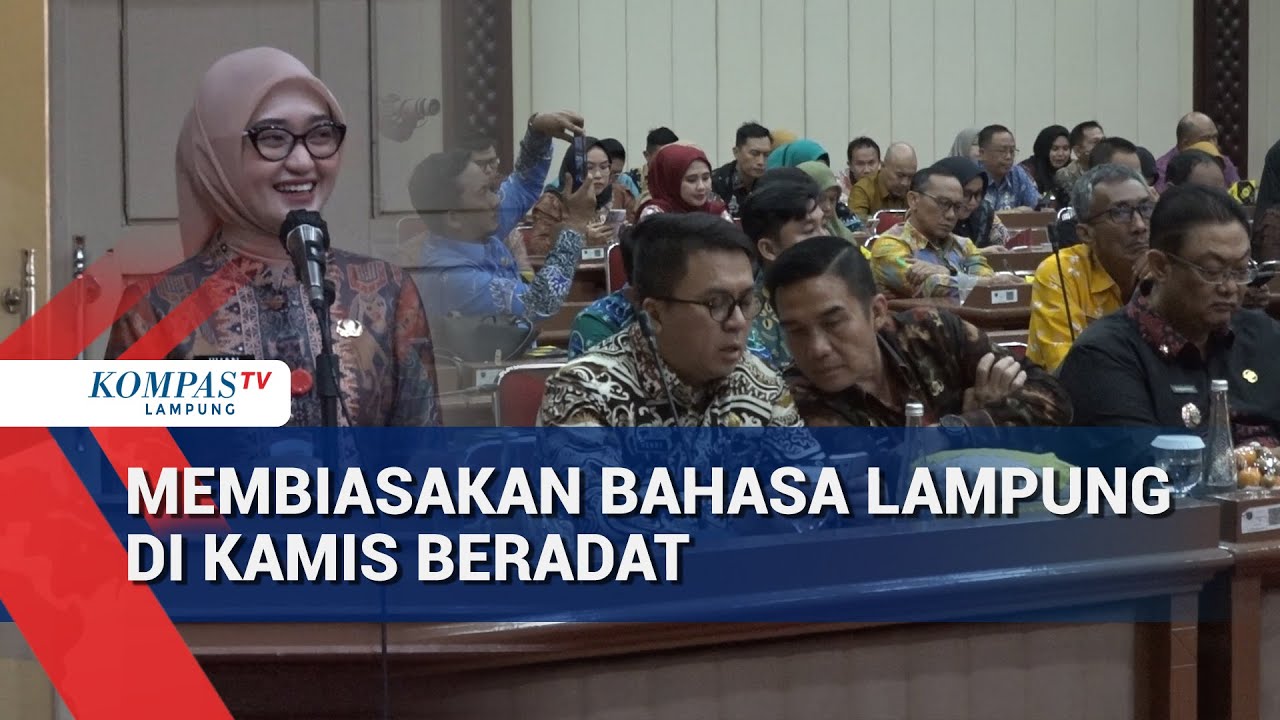 Membiasakan Bahasa Lampung di Kamis Beradat