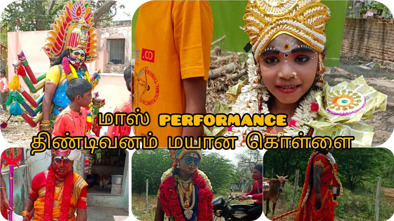 Tindivanam mayanakollai fire performance| அனல் பறக்கும் திண்டிவனம் மயான கொள்ளை|@Niviparichannel
