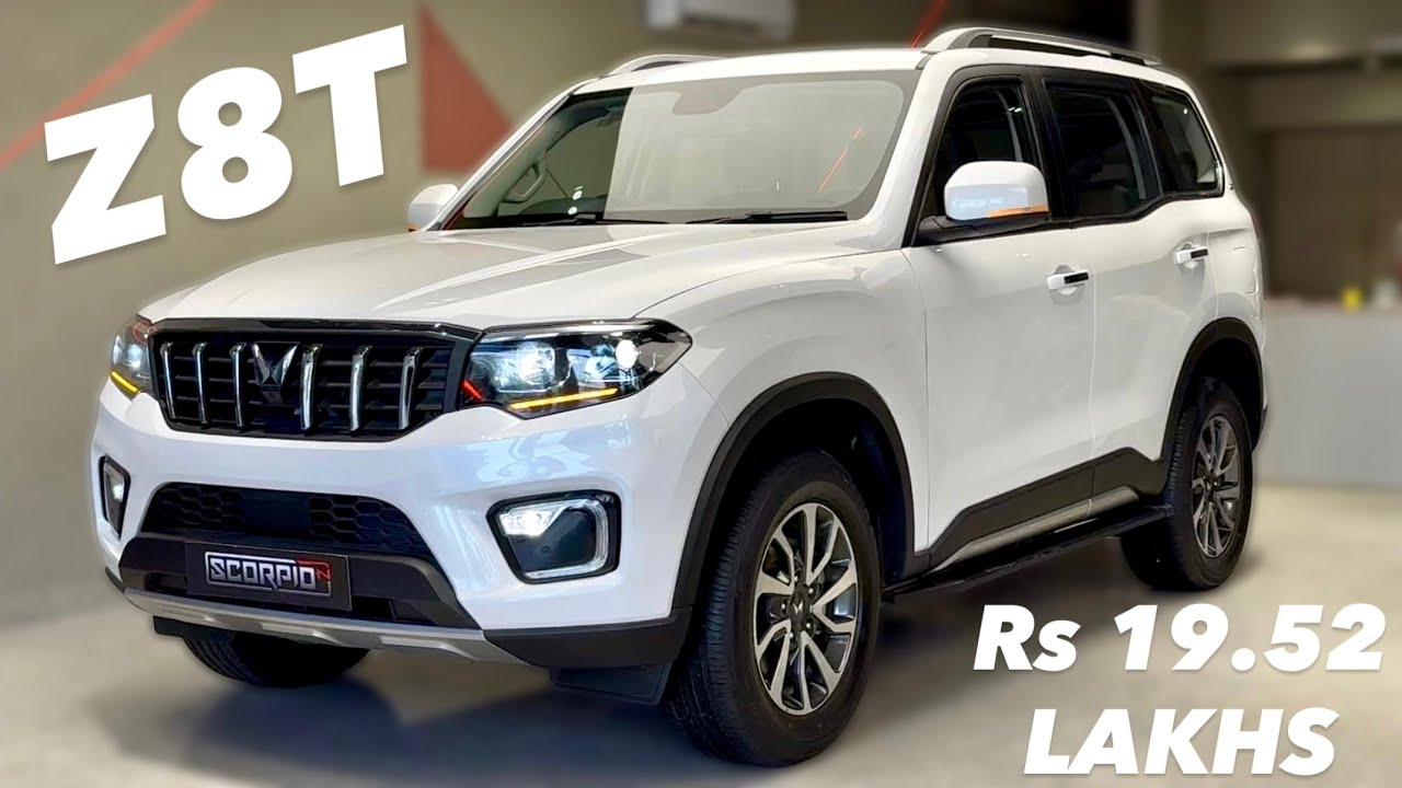 2025 SCORPIO-N Z8T EVEREST WHITE😍Rs19.52 LAKHS❤️NEW SCORPIO-N Z8T DIESEL MT | SCORPIO-N Z8T REVIEW