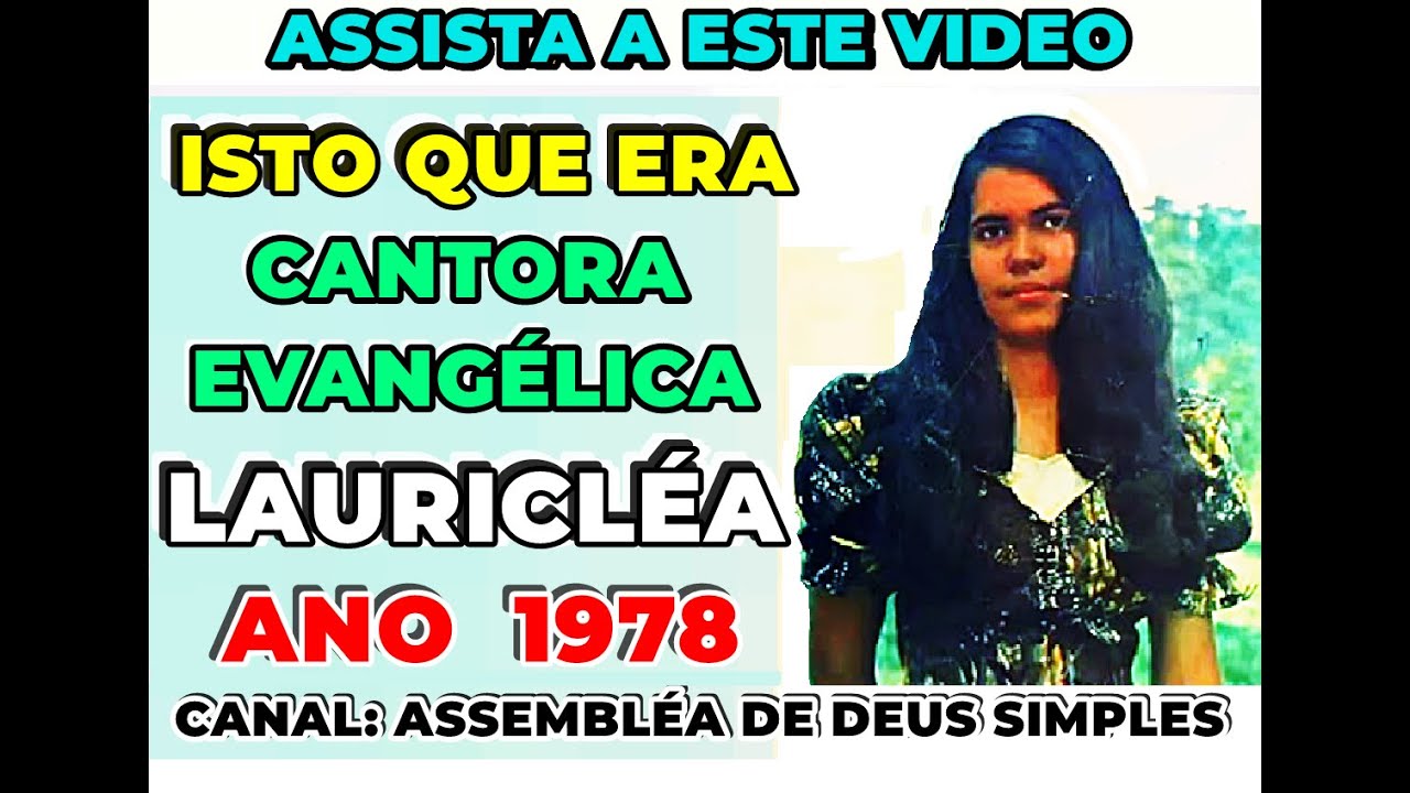 ISTO QUE ERA MÚSICA EVANGÉLICA CANTORA LAURICLÉA - FELIZ NESTE MUNDO - LIVRE SOU - LOUVOR ANTIGO