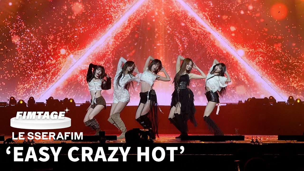 ‘HOT’ Stage Cam (Fix ver.) @ 2025 LE SSERAFIM TOUR 'EASY CRAZY HOT' IN INCHEON