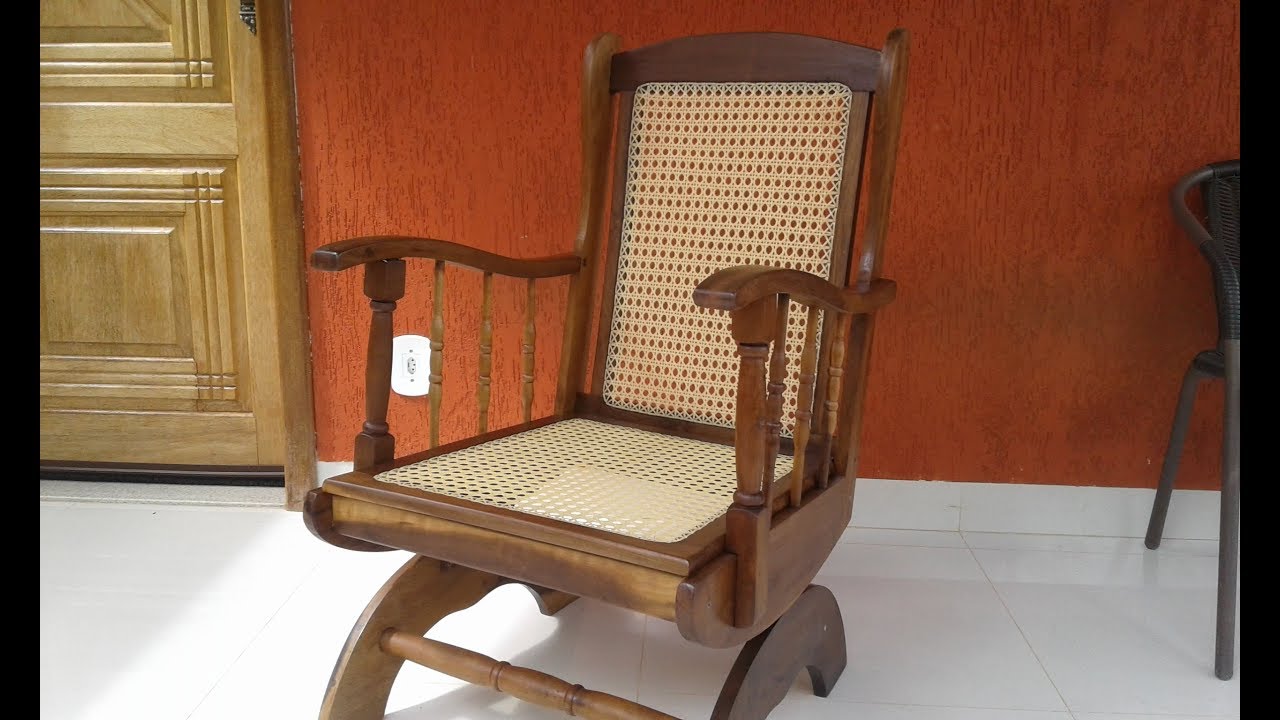 COMO REFORMAR UMA CADEIRA DE BALANÇO