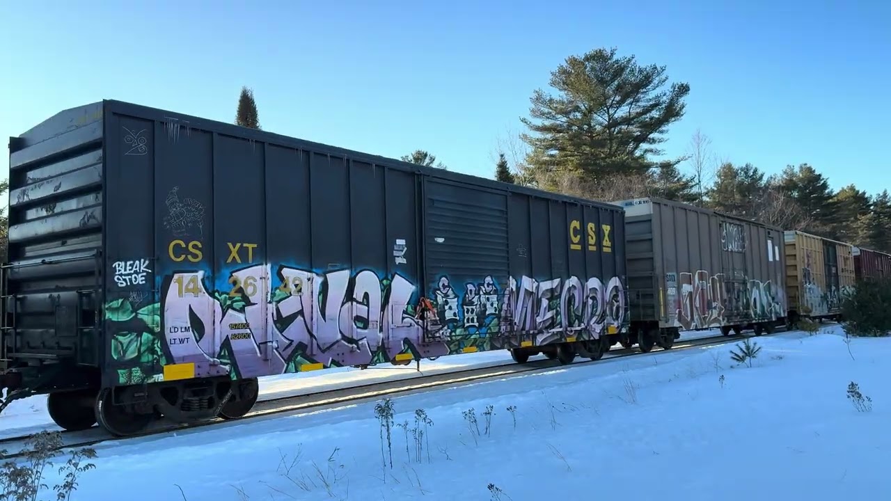 St Lawrence and Atlantic 513 (Lewiston Junction-Danville Junction) Auburn, ME 2/9/26 3:45pm