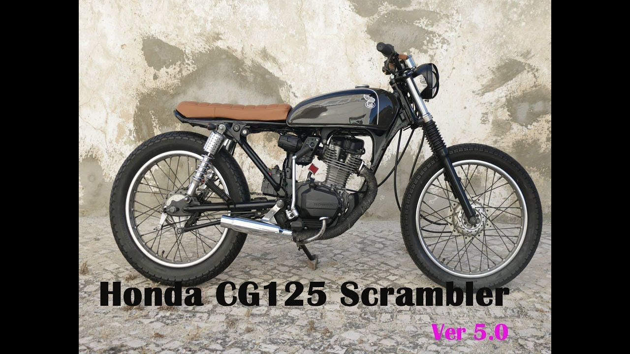 Xe Honda CG 125 độ Scrambler cực đẹp và chất - ver 5