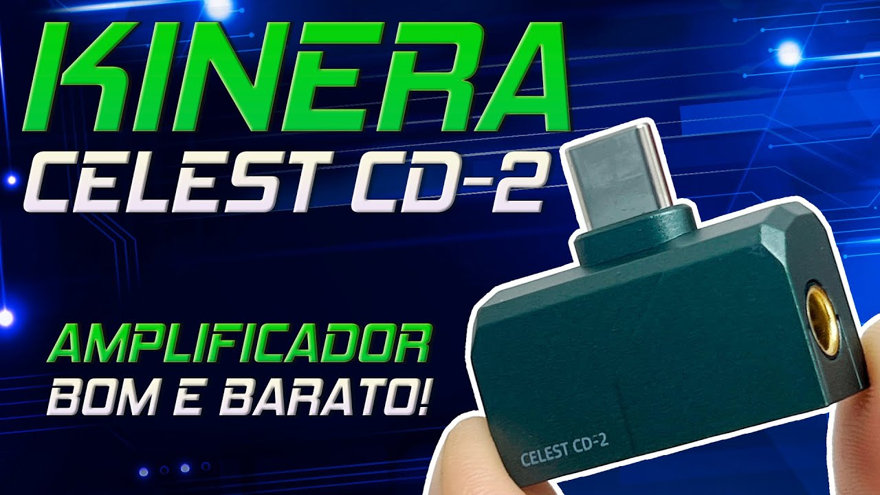 DAC Amplificador Portátil PARA CELULAR Kinera Celest CD-2