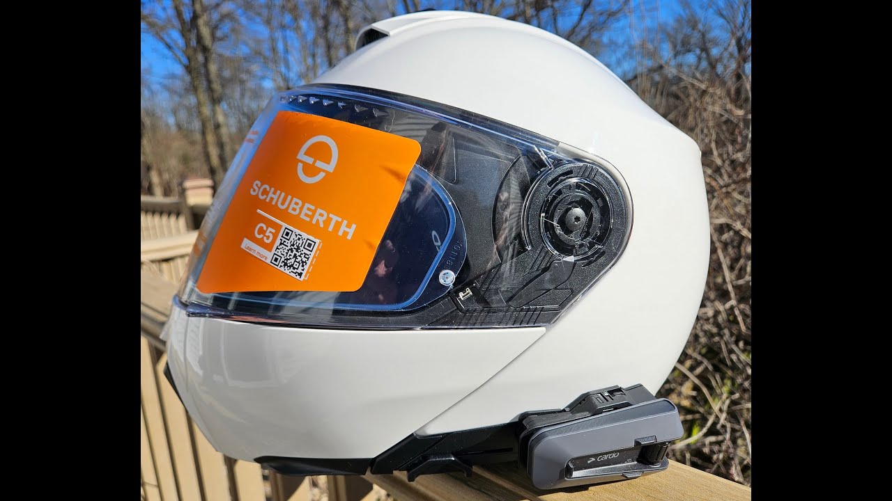 Install Cardo Edge in Schuberth C5 helmet