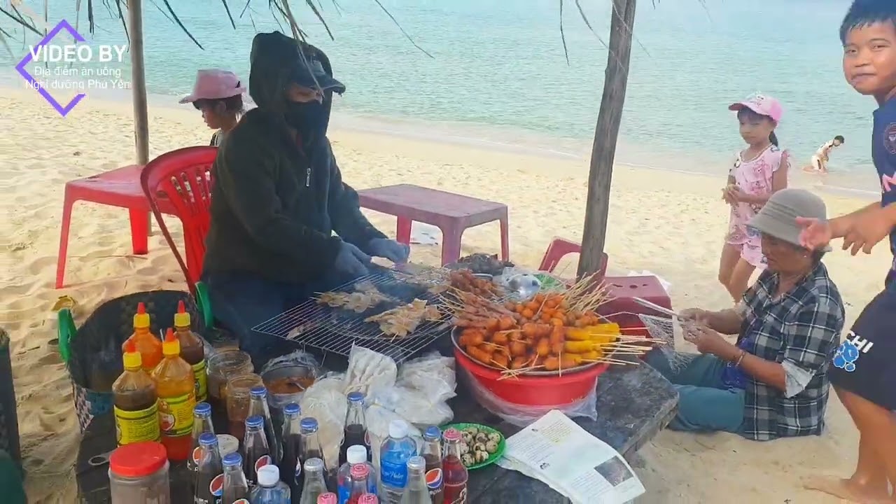 Đi biển ăn ốc& xiêng nướng 1k, 3k,4k,5k,6k