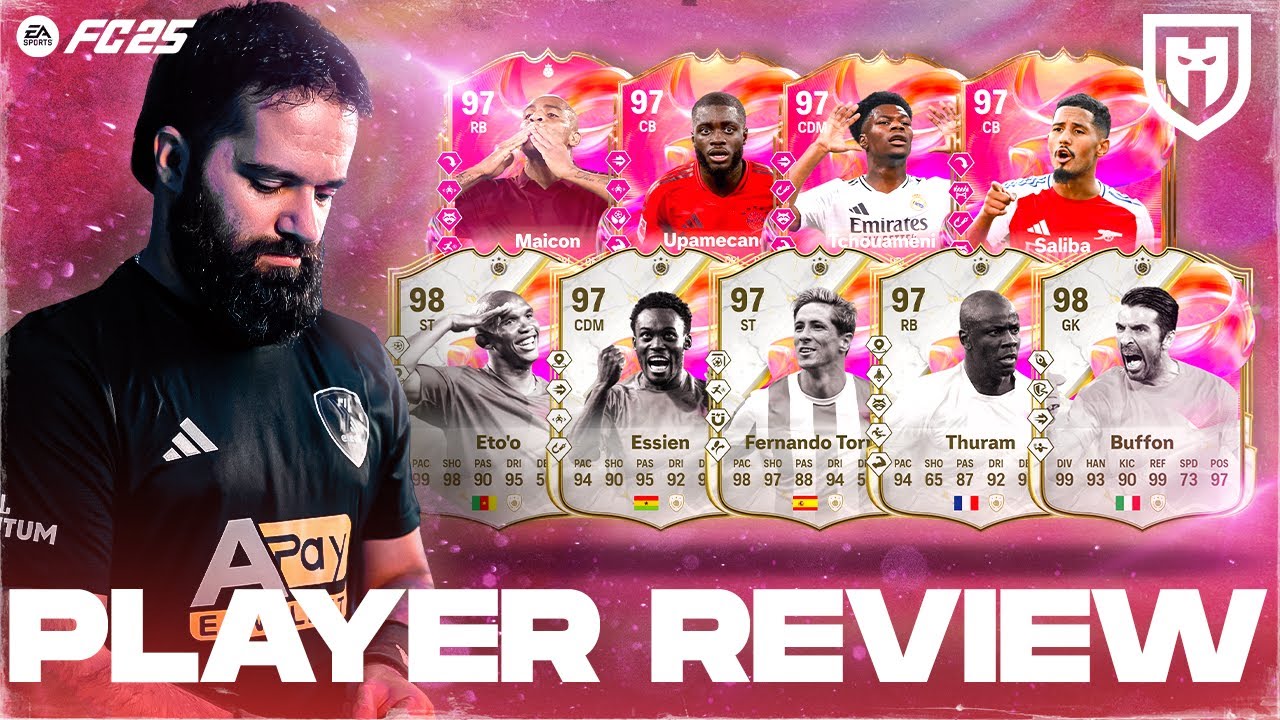 FUTTIES TEAM 2 | BUFFON, THURAM, ETO, ESSIEN, TORRES, MAICON, UPAMECANO,TCHOUAMENI, SALIBA | FC25