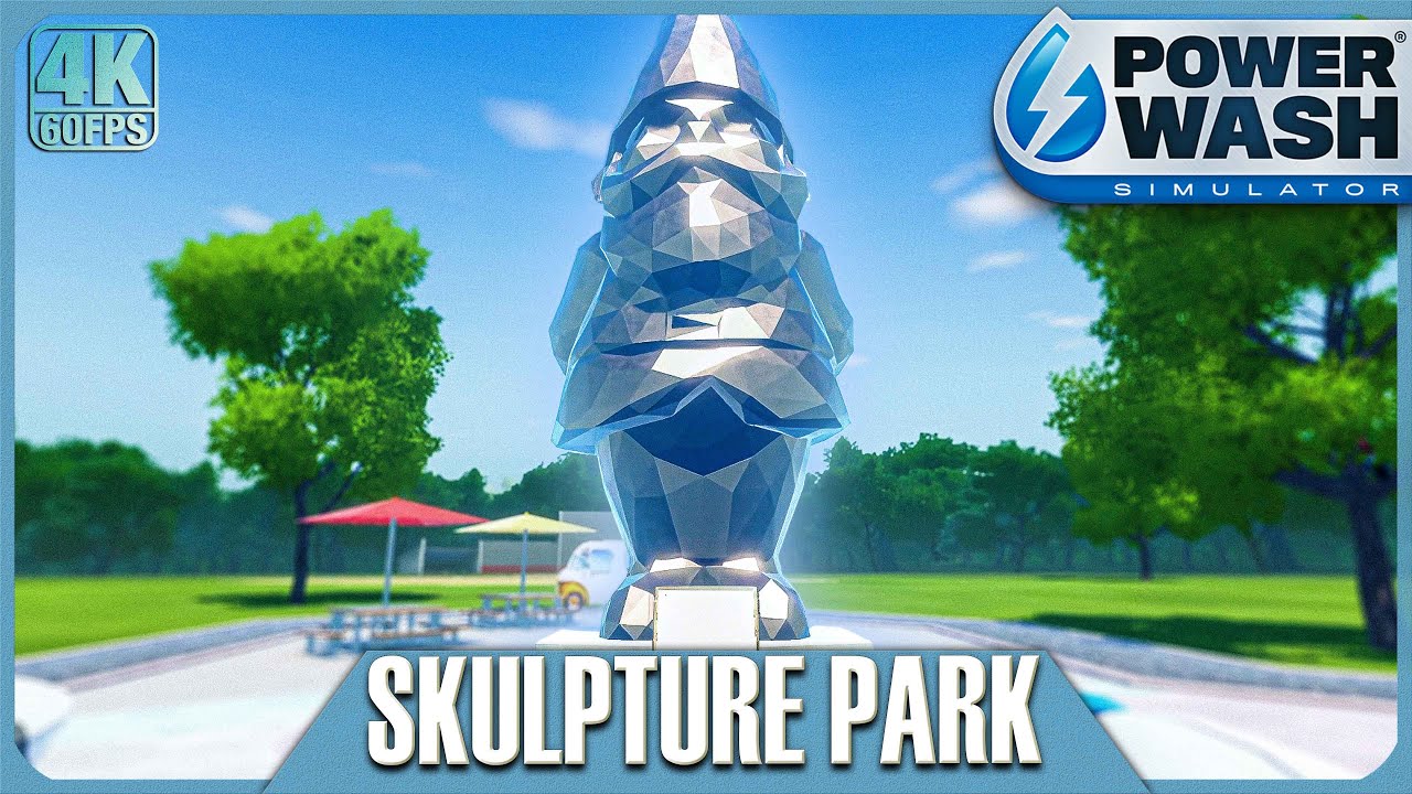🗿Sculpture Park &ndash; PowerWash Simulator (Co-op | No Commentary)