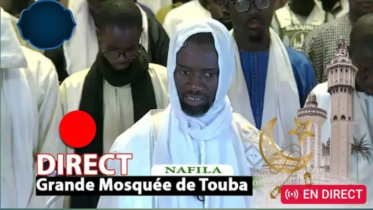 🔴EN DIRECT TOUBA|Nafilah Ramadan1447 – 5ème Nuit|Grande Mosquée deTOUBA |