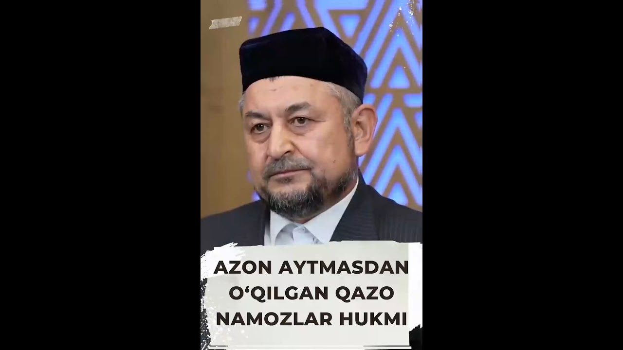 Azon aytmasdan o‘qilgan qazo namozlar hukmi...