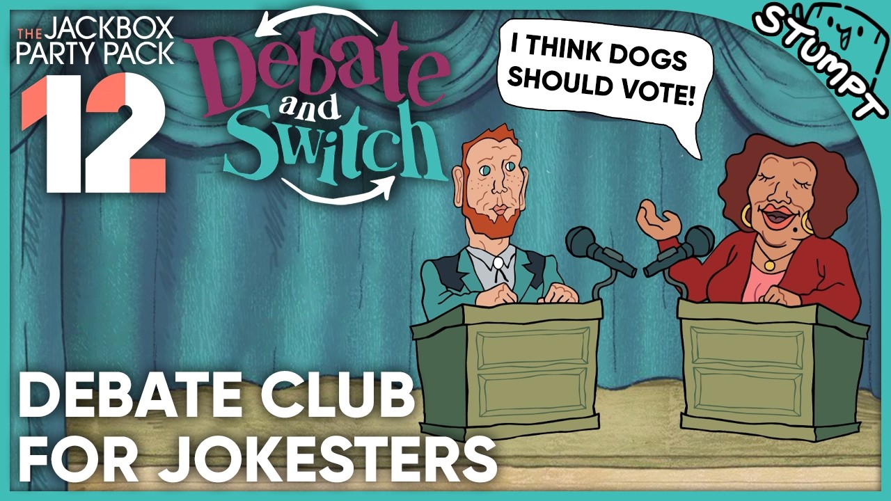 First Look at Jackbox Party Pack 12's DEBATE & SWITCH!