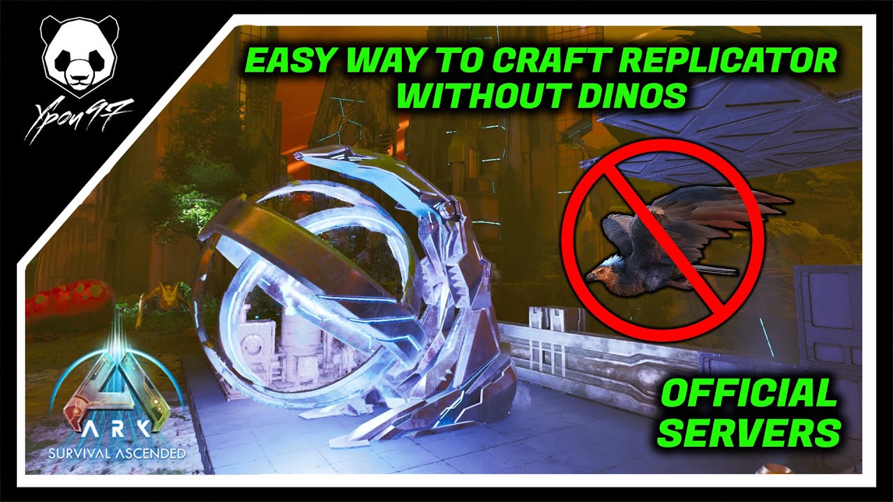 The Easy Way To Craft A Replicator Without Dinos In Extinction | ARK: Survival Ascended