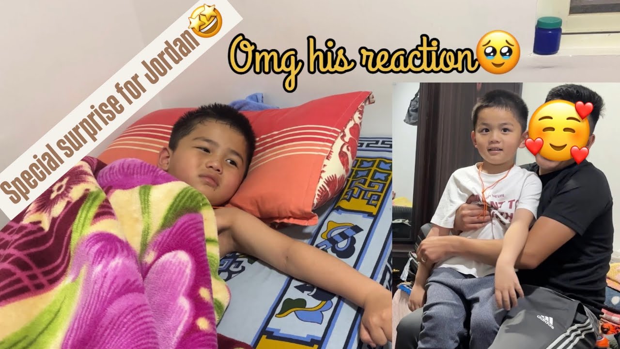 Jordan got surprise from his Pala🥹 || Meet Jordan’s dad🥰