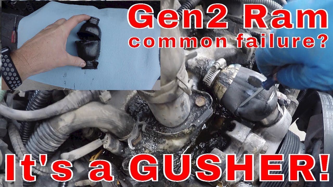 MAJOR COOLANT LEAK WHILE DRIVING - Dodge Ram 1500 Sport 5.9 V8