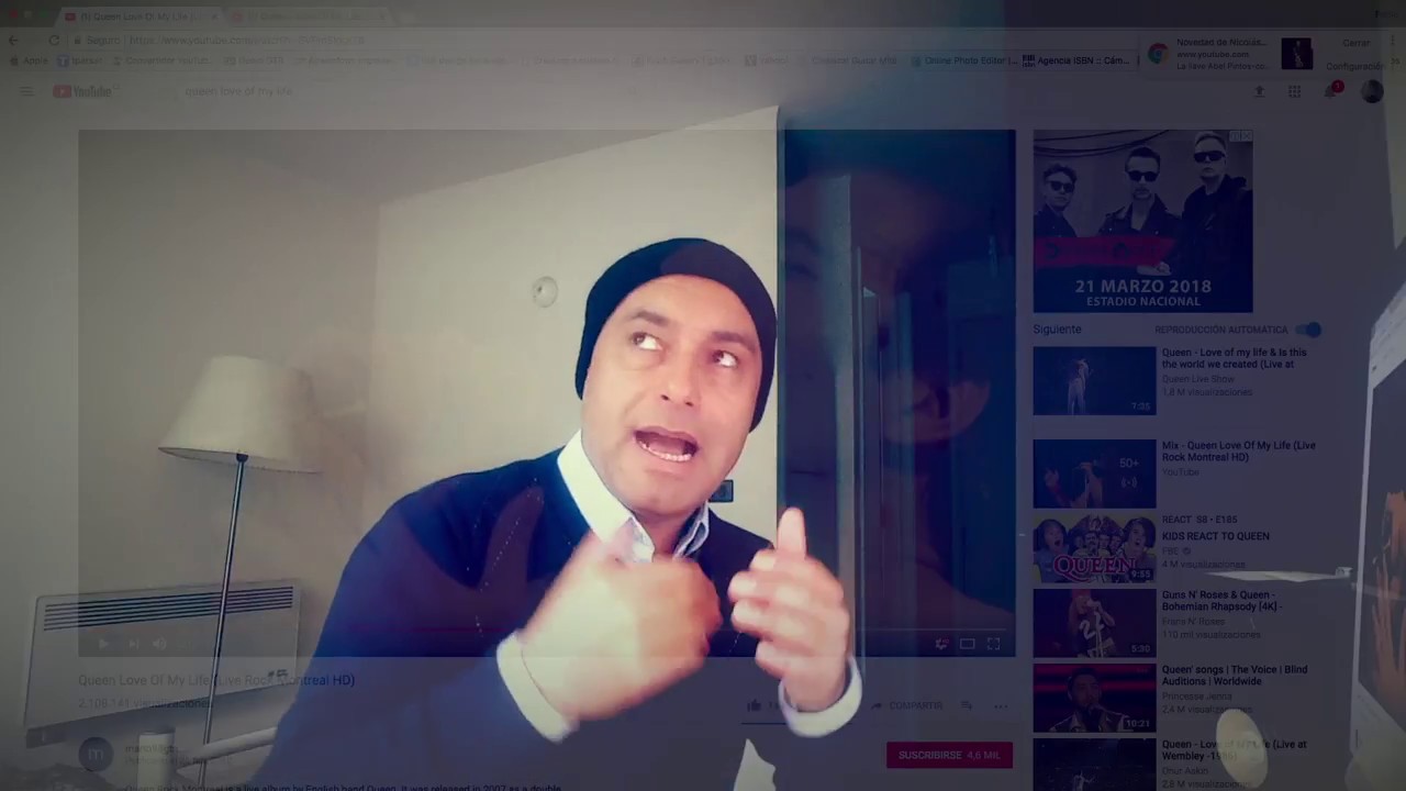 QUEEN - LOVE OF MY LIFE Analizando Su Canto En Vivo