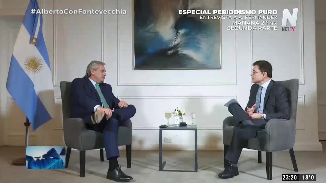 Entrevista con Jorge Fontevecchia para Perfil y NET TV - Primera parte - 11/4/2020
