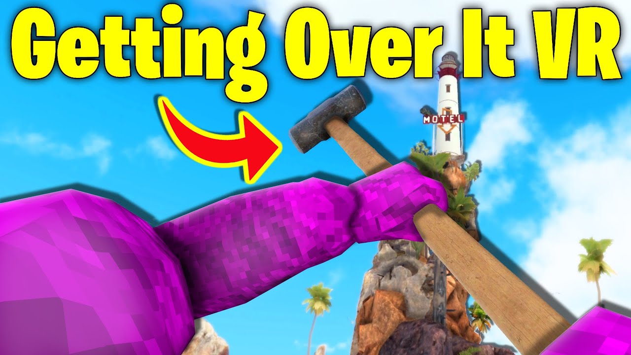 I Played Getting Over It in VR... (Clamb VR)