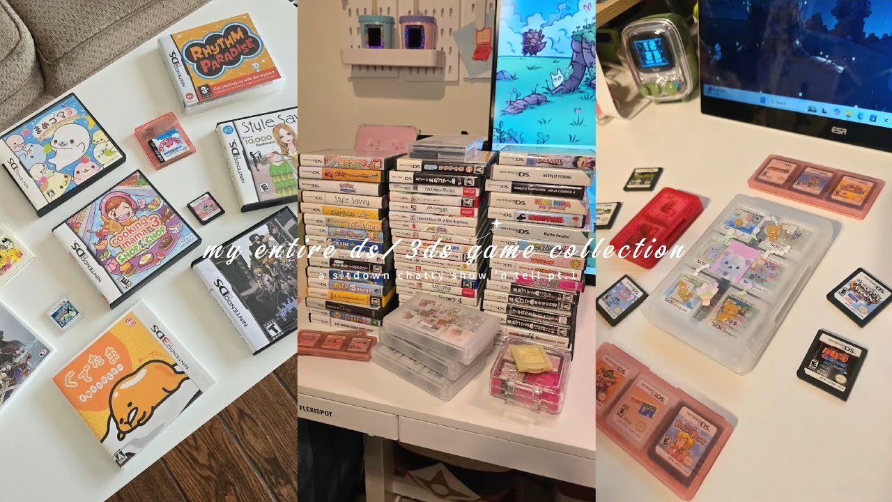 🛍Вся моя коллекция игр для DS/3DS | 50+ | Часть 1. Серия «Собери их все»
