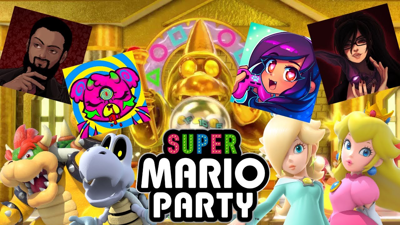 『Michaela Plays』Super Mario Party w/ Aphmau, Creep-P, and Bryan - Part 2