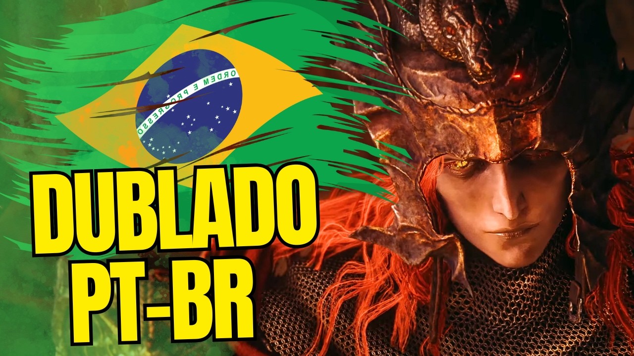 Elden Ring DUBLADO PT-BR com VOZES REAIS! Esse Projeto BR est&aacute; INSANO!