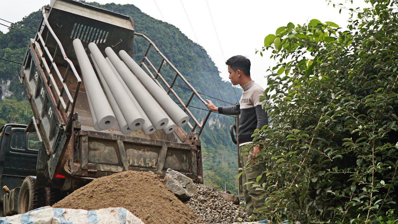 Preparing Materials to Build a New House – CEO Trieu Phong Does It Step by Step!
