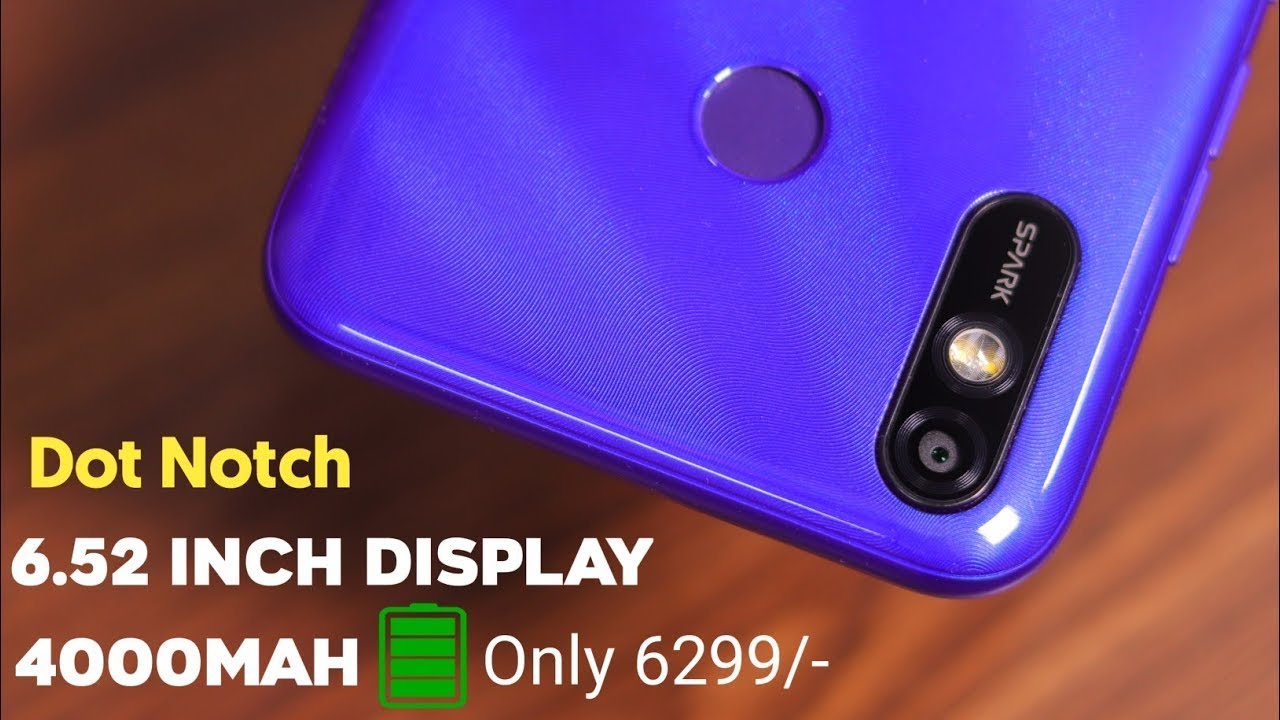 Tecno Spark Go Plus Unboxing and First Impression 4000mAh Battery 6.52 Dot Notch Display