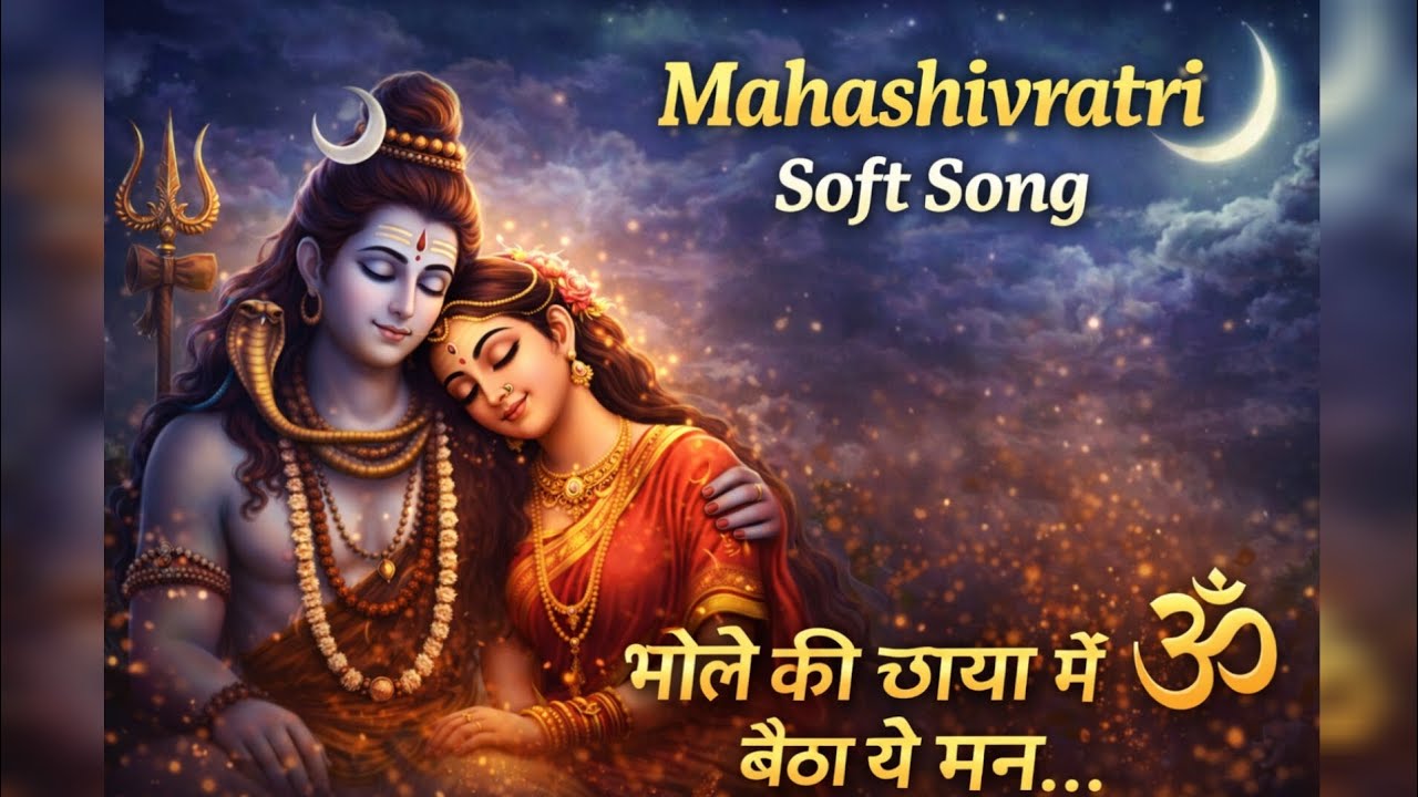 Mahashivratri Soft Song 2026 | Peaceful Shiv Bhajan | Lord Shiva Parvati Love Song | Relaxing song 