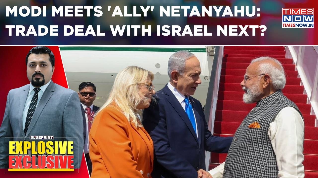 Modi Meets 'Ally' Netanyahu; Defence, Security On Agenda |  Trade Deal With Israel Next? Blueprint
