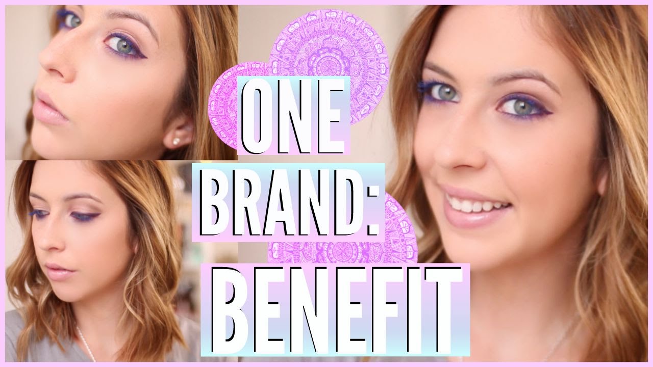 One Brand Makeup Tutorial: Benefit Cosmetics ft. Birchbox | Courtney Lundquist