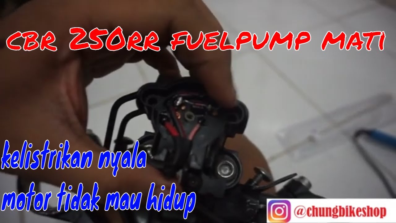 tutorial memperbaiki problem honda cbr 250rr dioda zener igniton diode fix