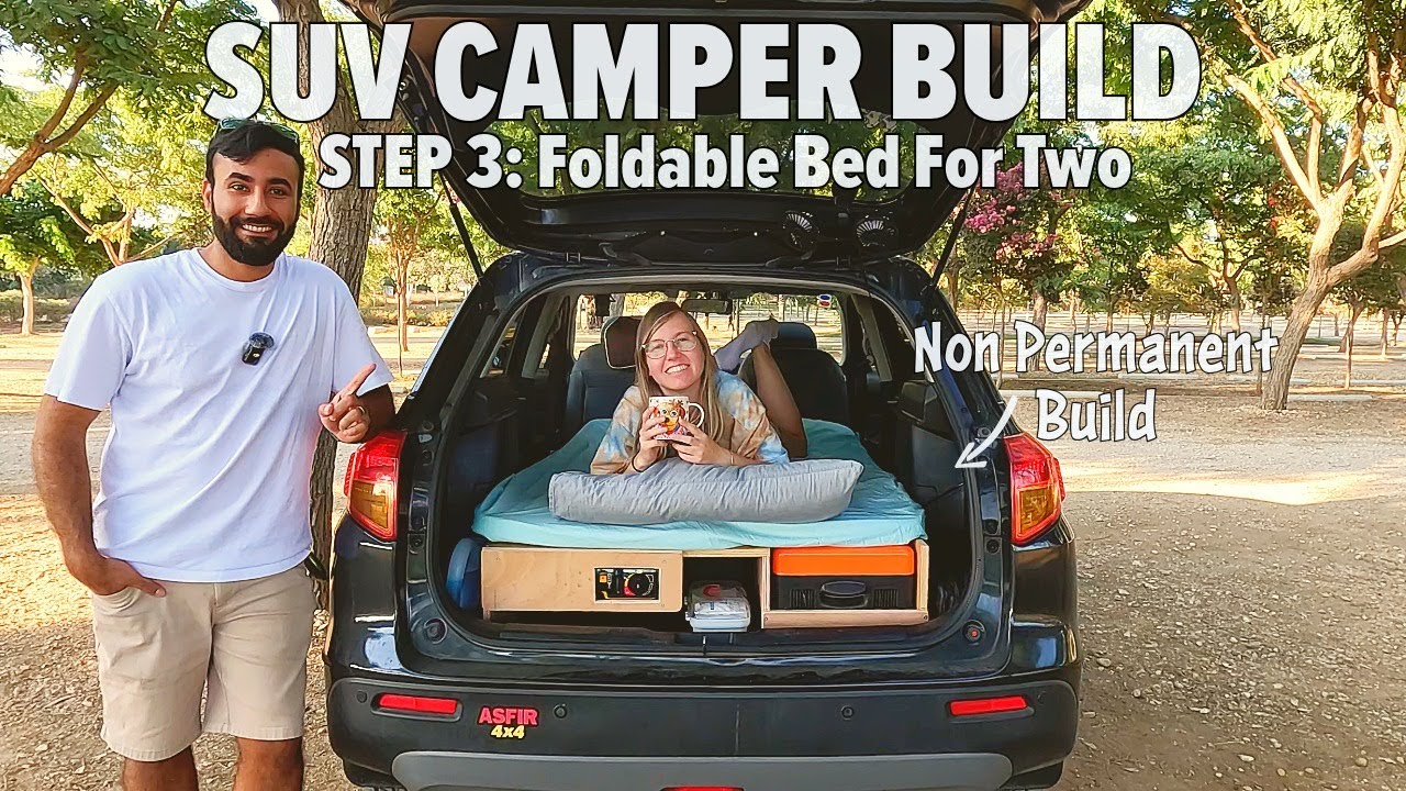 Ultimate SUV Foldable Bed: Camp Anywhere! | DIY Car Camper | Ep. 3