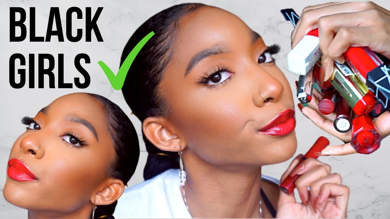 Red Lipsticks for BROWN SKIN 💄 Fenty, NARS, Milani & More! | JaiChanellie