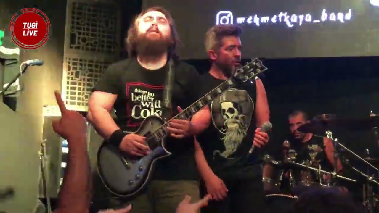 Mehmet Kaya Band - Painkiller (live at Dorock Heavy Metal Club İstanbul)