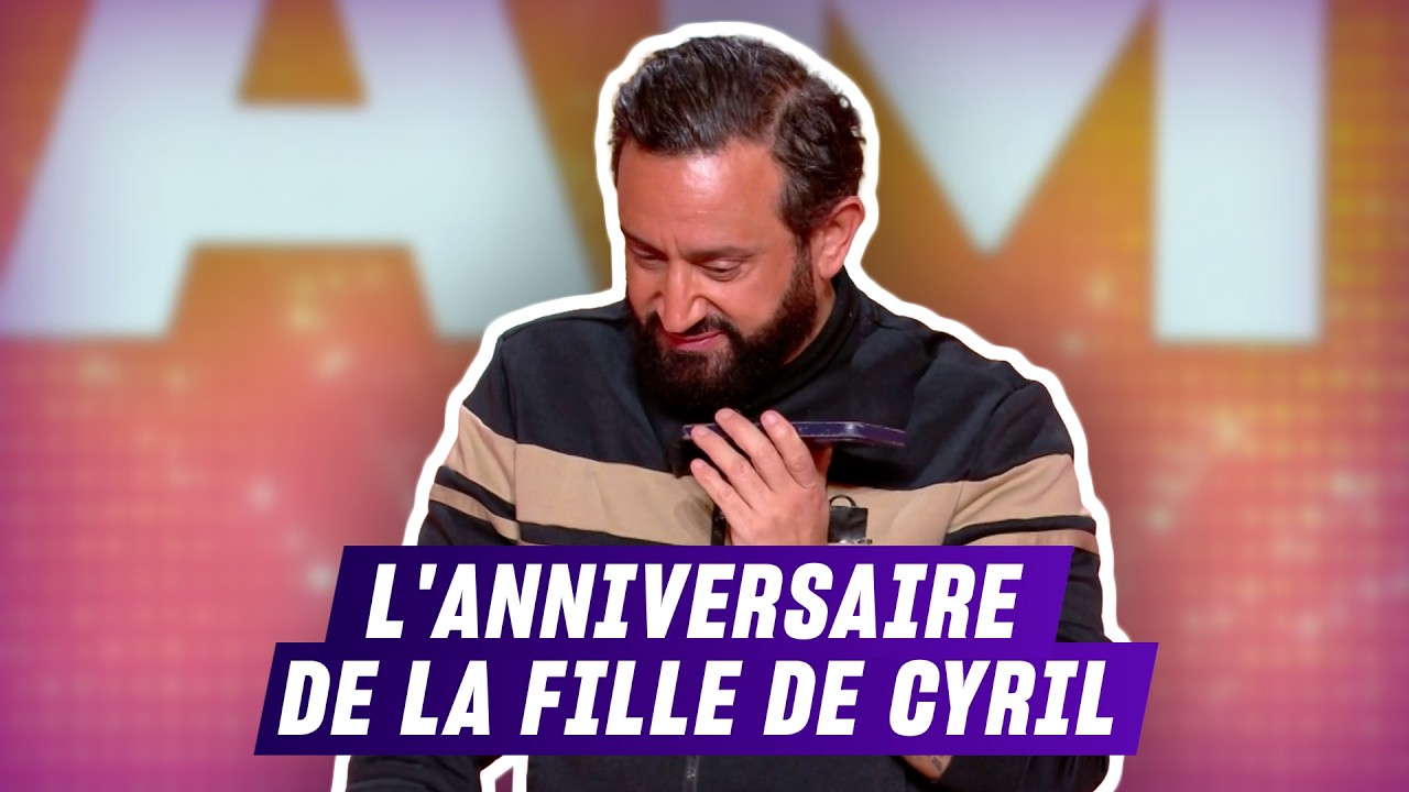 Cyril Hanouna souhaite l’anniversaire de sa fille en direct | TBT9
