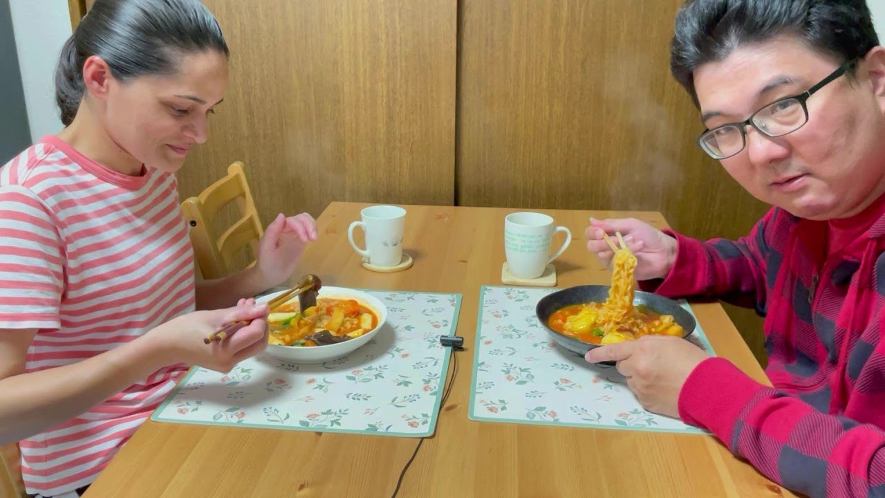 人生初、韓国料理を作ってみた！