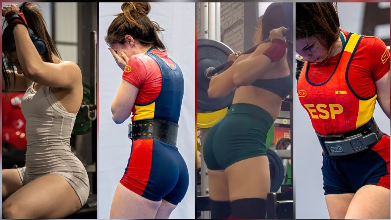 Raquel Calzado 🇪🇸 She’s Only 17 🏋️ But Already Lifting Like a World Champion