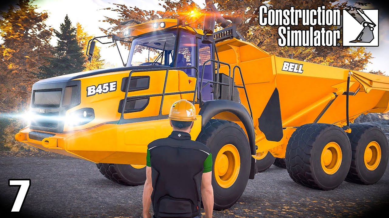 ДОРОГА В ПРОШЛОЕ | Construction Simulator - Эпизод 7