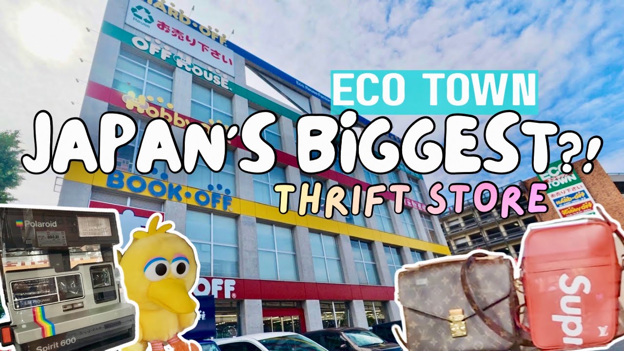 LIVING IN JAPAN 107 | Japan's Biggest Book-Off Complex?! | Eco Town Hachioji Tokyo | Thrift Shopping