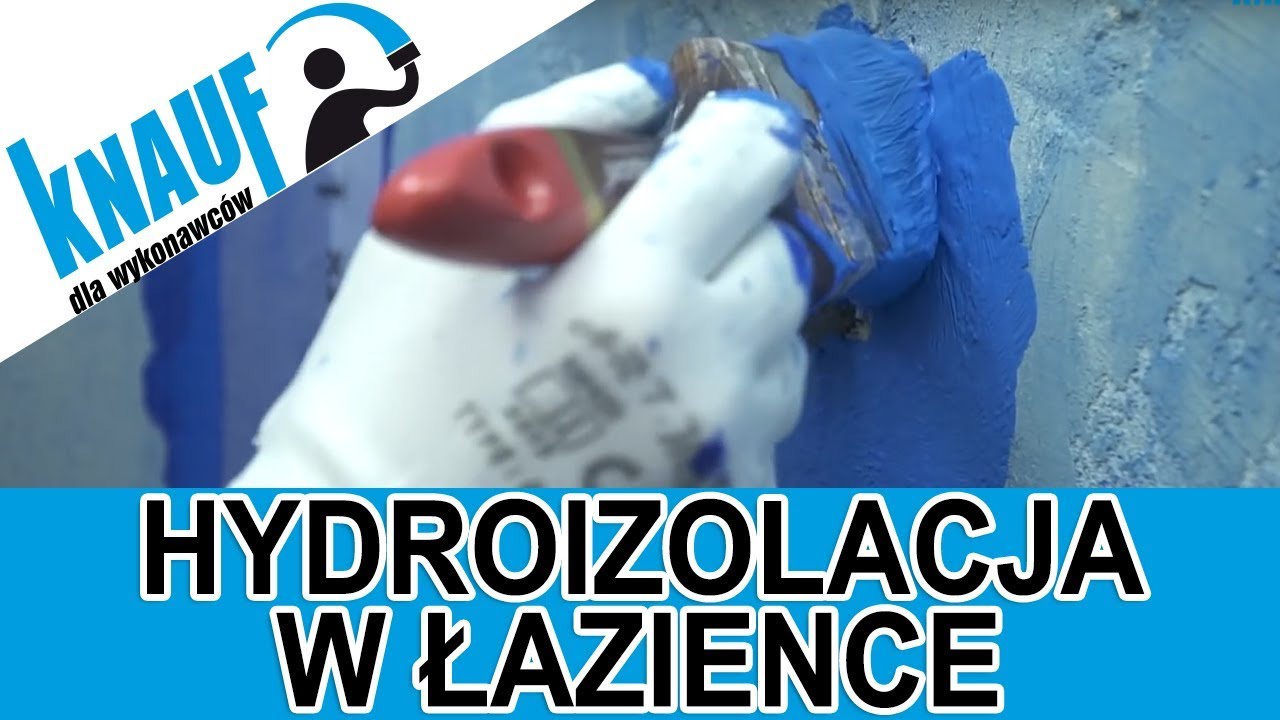 Jak wykonać izolację podł&oacute;g i ścian w łazience? Folia w płynie Hydro Flex | Knauf