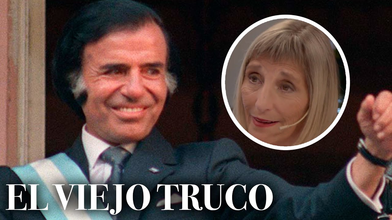 C&oacute;mo hac&iacute;a Carlos Menem para recordar el nombre de todos los trabajadores de la Casa Rosada