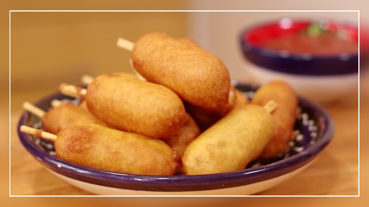 Mini CORN DOGS El Picoteo de MODA | Rápidos y Facilísimos