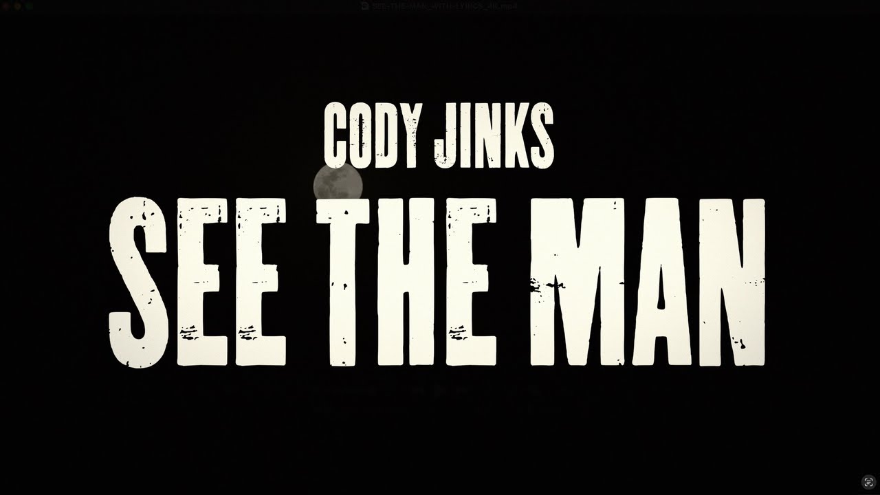 Cody Jinks - See The Man (Official Lyric Video)