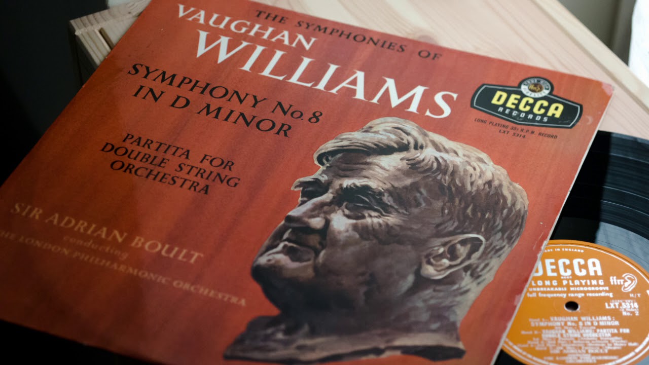 Vaughan Williams Partita for Double String Orchestra LPO Sir Adrian Boult 1956