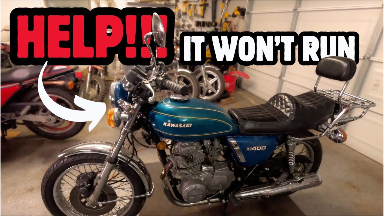 ПОМОГИТЕ! Kawasaki KZ400 отказывается работать