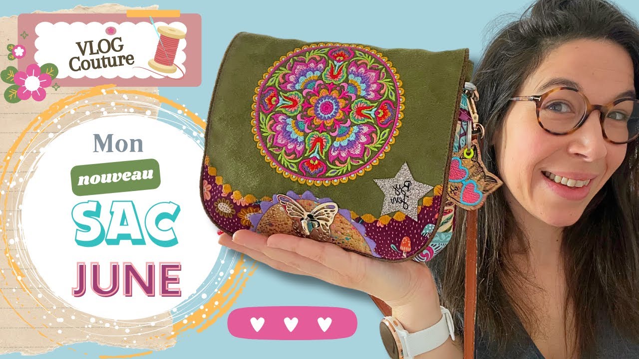 Vlog Créatif - Mon Sac June bohème