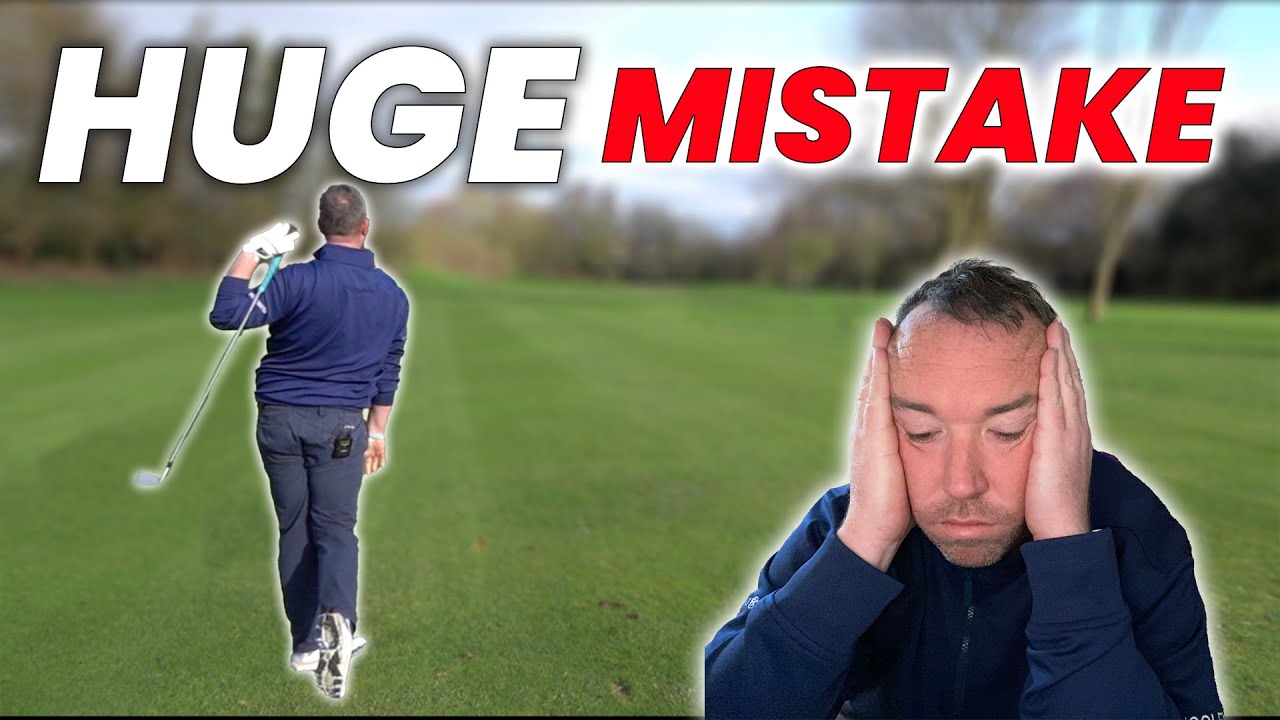 SCRATCH GOLFER MAKES A HUGE MISTAKE !!