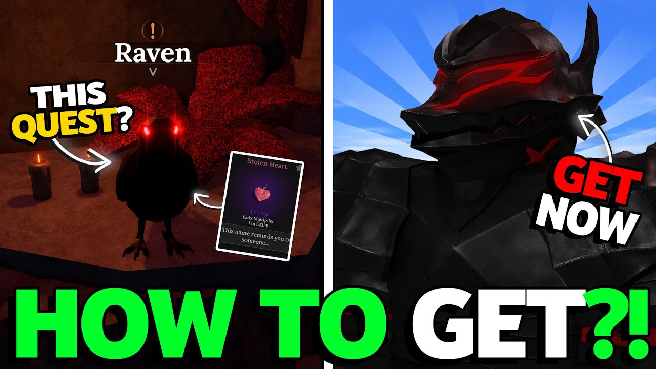 Как пройти квест &laquo;Ворон&raquo; и разблокировать новую броню &laquo;Ворон&raquo; в игре The Forge Roblox?!