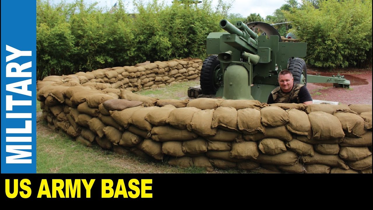 Vietnam war experience real military base exhibit bunkers | Jarek in Charleston South Carolina USA