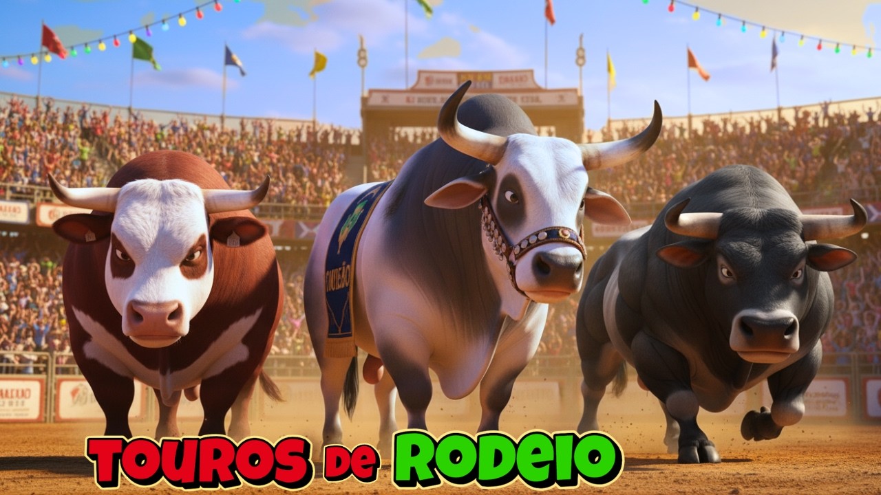 Os Touros Mais Fortes do Rodeio! 🐂 | Lili do Rancho e Tico Cowboy